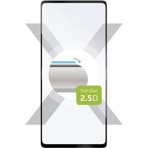 FIXED FullGlue-Cover Samsung Galaxy S20 FE üvegfólia - fekete kép