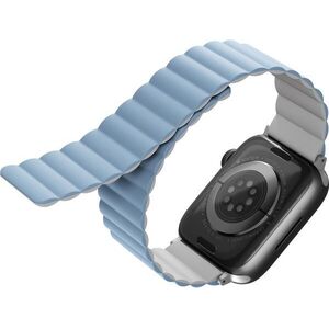 Uniq Revix Reversible Magnetic Apple Watch 38/40/41mm - fehér/kék kép