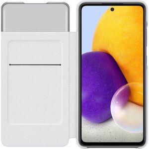 Samsung Galaxy A72 fehér S View flip tok kép