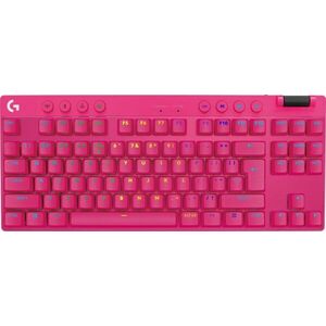 Logitech G PRO X TKL Lightspeed Tactile, rose kép