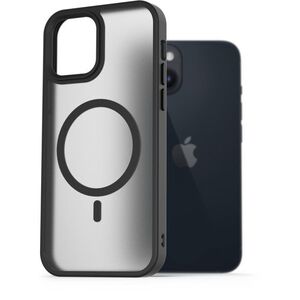 AlzaGuard Matte Case iPhone 14 MagSafe fekete tok kép