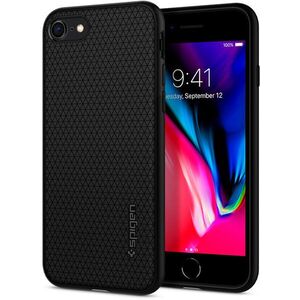 Spigen Liquid Air Black iPhone 7/8/SE 2020/SE 2022 fekete tok kép
