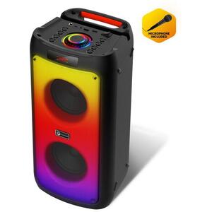 CONNECT IT Hyperbass BEAT+ vezeték nélküli parti hangszóró, FEKETE kép