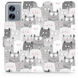 Mobiwear Motorola Moto G54 5G / Moto G54 5G Power Edition flip tok - M099P kép