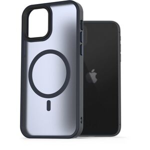 AlzaGuard Matte iPhone 11 Magsafe sötétkék tok kép