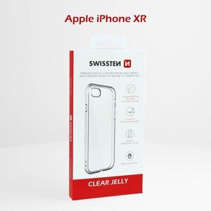 Swissten Clear Jelly Apple iPhone XR tok kép