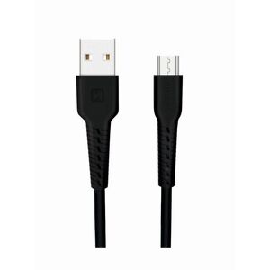 Swissten micro USB 1m, fekete kép