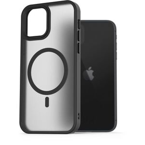 AlzaGuard Matte iPhone 11 Magsafe fekete tok kép