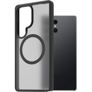 AlzaGuard Matte Case Compatible with Magsafe Samsung Galaxy S25 Ultra 5G fekete tok kép