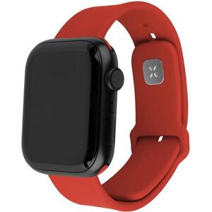 FIXED Silicone Sporty Strap Apple Watch 42/44/45mm - piros kép