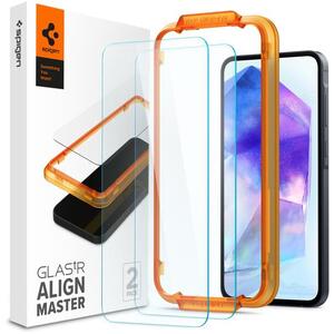 Spigen Glass tR AlignMaster 2 Pack Samsung Galaxy A55 üvegfólia kép