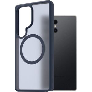 AlzaGuard Matte Case Compatible with Magsafe Samsung Galaxy S25 Ultra 5G sötétkék tok kép