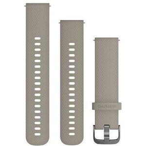 Garmin Quick Release 20 szilikon, sötét csat - bézs kép