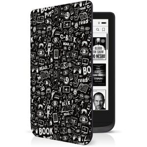 CONNECT IT PocketBook 616/627/632 (Basic Lux 2, Touch Lux 4, Touch HD 3), Fekete Doodle kép