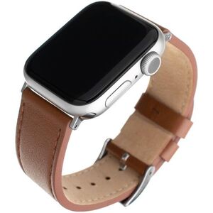 FIXED Leather Strap Apple Watch 42/44/45/Ultra 49mm - barna kép