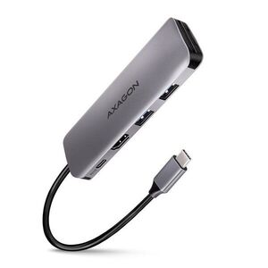 AXAGON HMC-5 SuperSpeed USB-C 3.2 Gen 1 Multiport Hub, 2x USB, HDMI, SD/mSD, PD 100W kép