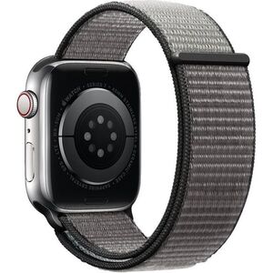 Eternico Airy Apple Watch 44mm / 45mm / 46mm / Ultra 49mm - Elephant Gray and Black edge kép