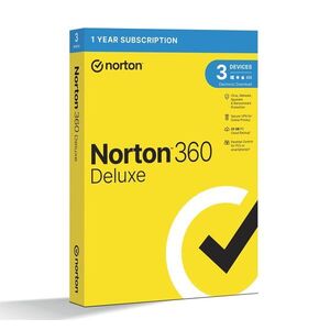 Norton 360 Deluxe 25GB, 1 felhasználó, 3 készülék, 12 hónap (elektronikus licenc) kép