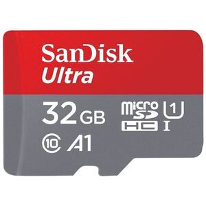 SANDISK microSDHC Ultra 32GB + SD adapter kép