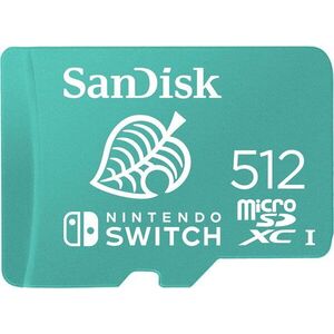 SANDISK microSDXC 512GB Nintendo Switch kép