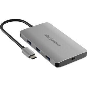 AlzaPower Metal USB-C Dock Station 8in1 Dual Screen C8 - asztroszürke kép