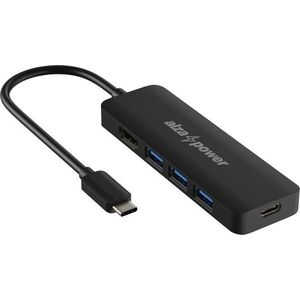 AlzaPower USB-C Dock Station 5in1 - fekete kép