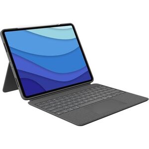 Logitech Combo Touch iPad Pro 12.9" (5. generáció), szürke - US INTL kép