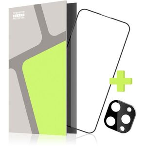 Tempered Glass Protector iPhone 15 Pro üvegfólia + kamera védő fólia - tokbarát kép