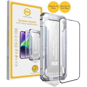 Mobile Origin Screen Guard iPhone 14 Plus / 13 Pro Max üvegfólia + applikátor kép