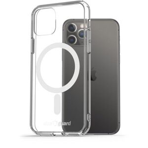 AlzaGuard Crystal Clear TPU Case Compatible with Magsafe iPhone 11 Pro tok kép