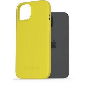 AlzaGuard Matte iPhone 15 sárga TPU tok kép