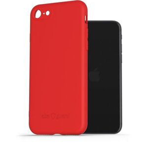 AlzaGuard Matte iPhone 7/8/SE (2020)/SE (2022) piros TPU tok kép