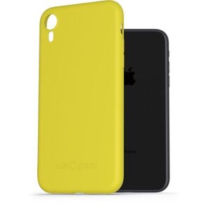 AlzaGuard Matte iPhone XR sárga TPU tok kép