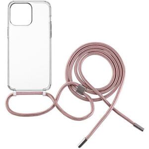 FIXED Pure Neck AntiUV Apple iPhone 15 Pro Max tok rózsaszín nyakzsinórral kép