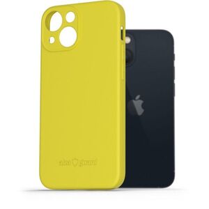 AlzaGuard Matte iPhone 13 mini sárga TPU tok kép