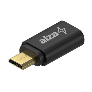 AlzaPower USB-C (F) to Micro USB-B 2.0 (M) kép