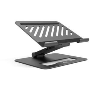 PORT CONNECT 2in1 dokkolóállomás állítható állvánnyal, NB kompatibilis, USB-C, 2x4K, fekete kép