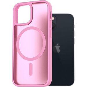 AlzaGuard Matte Case Compatible with Magsafe iPhone 13 mini levendula-rózsaszín tok kép