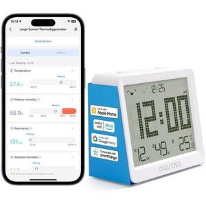 Meross Smart Temperature and Humidity Sensor MS130-EU kép