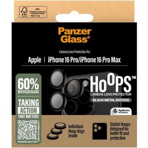 PanzerGlass HoOps Apple iPhone 16 Pro/15 Pro/16 Pro Max/15 Pro Max fekete alumínium kép