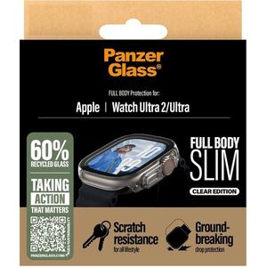 PanzerGlass Apple Watch Ultra 2/Ultra átlátszó tok, vékony + üvegfólia kép