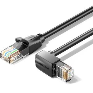 Vention Cat.6 UTP Upward Right Angle Ethernet Patch Cable 10M Black kép