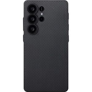 Pitaka PIN Button Case Black/Grey Plain Samsung Galaxy S25 Ultra tok kép