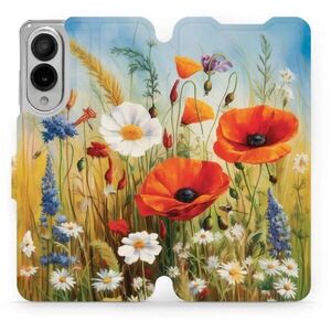 Mobiwear Samsung Galaxy S25 Edge flip tok - nyári rét kép