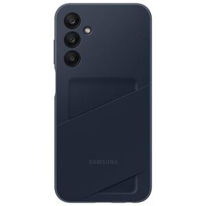 Samsung Galaxy A25 5G kék-fekete tok kártyatartóval kép