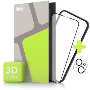 Tempered Glass Protector az iPhone 14 Plushoz, 3D Glass + kameravédő (Case Friendly) kép