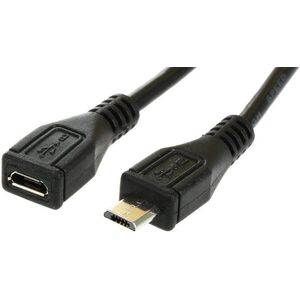 PremiumCord micro USB 2.0 2m hosszabbító kép