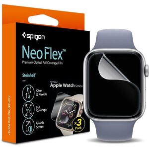 Spigen Film Neo Flex 3 Pack Apple Watch 9/8/7 (41mm)/SE 2022/6/SE/5/4 (40mm) kép