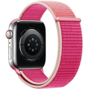 Eternico Airy Apple Watch 38mm / 40mm / 41mm / 42mm - Silk Pink and Gold edge kép