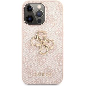 Guess PU 4G Metal Logo Apple iPhone 13 Pro Max Pink tok kép